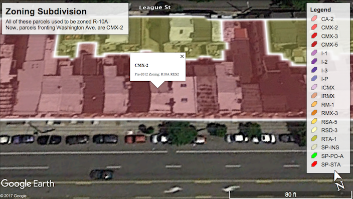 Example of Zoning Subdivision